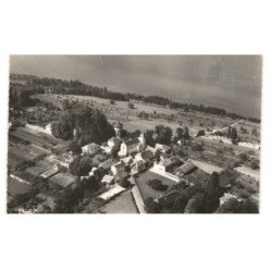 AIX-les-BAINS - TRESSERVE: vue générale, le village le lac et le camp de toile E.D.F. vue aérienne 10X15 - très bon état