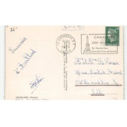 ARVILLARD: vue générale vue aérienne 10X15 - très bon état
