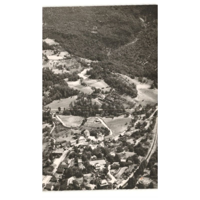 AIGUEBELETTE: vue panoramique vue aérienne 10X15 - très bon état