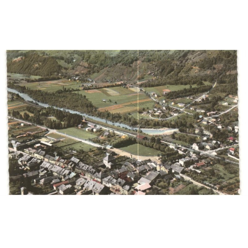 AIGUEBELLE-RANDENS: vue générale vue aérienne 10X15 - très bon état
