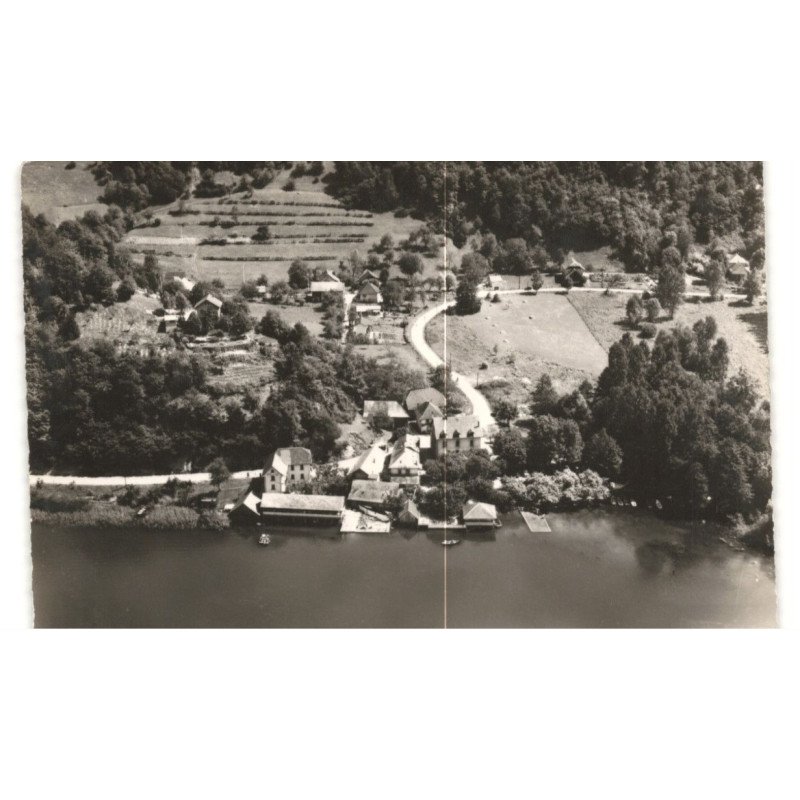 AIGUEBELETTE: le port, vue aérienne 10X15 - très bon état