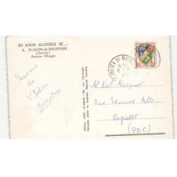 SAINT-JULIEN-de-MAURIENNE: avenue mougin vue aérienne 10X15 - très bon état