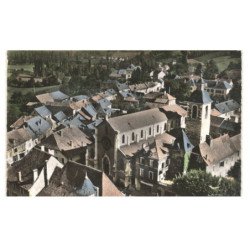 SAINT-GENIX-sur-GUIERS: l'église vue aérienne 10X15 - très bon état