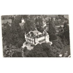 SAINT-BERON: le château vue aérienne 10X15 - très bon état