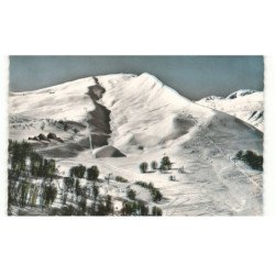SAINT-SORLIN-D'ARVES: vue d'ensemble, arête de la loze vue aérienne 10X15 - très bon état