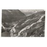 VAL-D'ISERE: barrage de tignes, cascade de la sassière au fond chaîne de mont-blanc vue aérienne 10X15 - très bon état