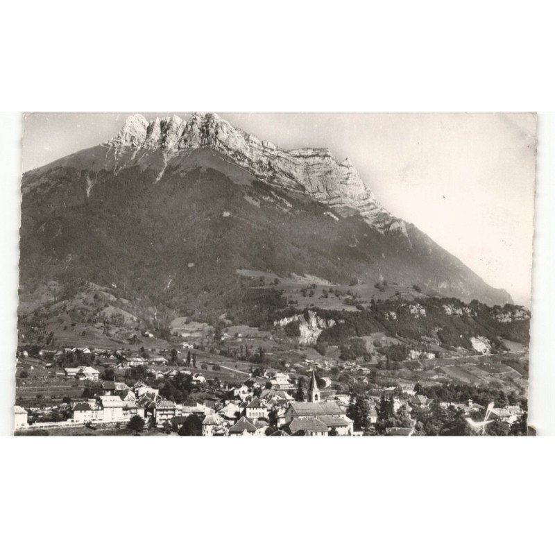 SAINT-PIERRE-D'ALBIGNY: vue générale, au fond l'arclusaz vue aérienne 10X15 - très bon état