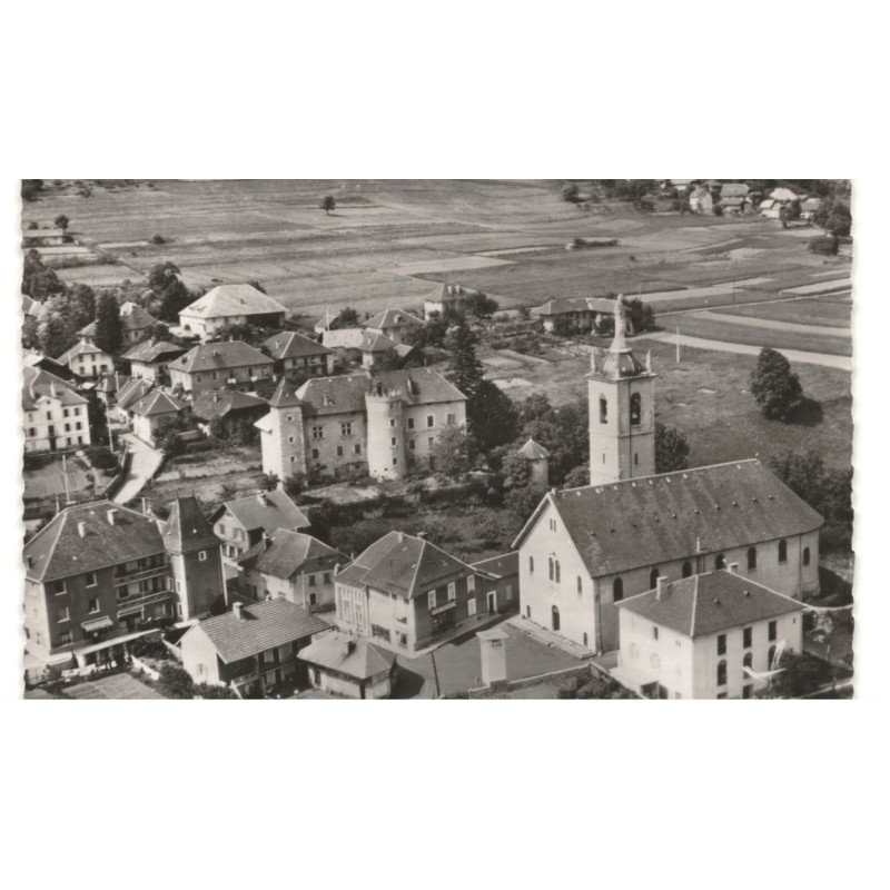 MERCURY-GEMILLY: village de chevron vue aérienne 10X15 - très bon état