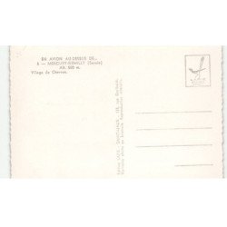 MERCURY-GEMILLY: village de chevron vue aérienne 10X15 - très bon état