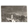 SAINT-ALBAN-de-MONTBEL: l'église et le lac vue aérienne 10X15 - très bon état