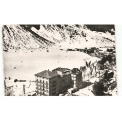 PRALOGNAN-la-VANOISE: l'hôtel des PT.T. vue aérienne 10X15 - très bon état