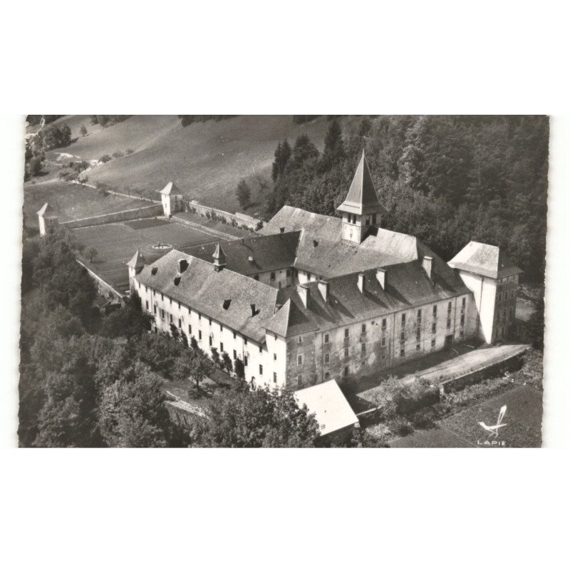 environ MERCURY: abbaye de tamié XVIIe siècle vue aérienne 10X15 - très bon état