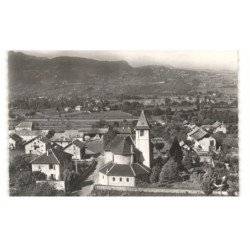 CHALLES-les-EAUX: vue panoramique au fond montagne de l'épine vue aérienne 10X15 - très bon état