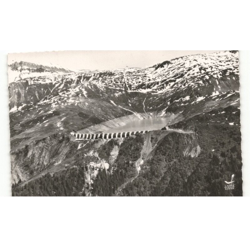 HAUTELUCE: le lac de la girotte vue aérienne 10X15 - très bon état
