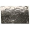 HAUTELUCE: le lac de la girotte et belleville, au fond le mont-blanc vue aérienne 10X15 - très bon état