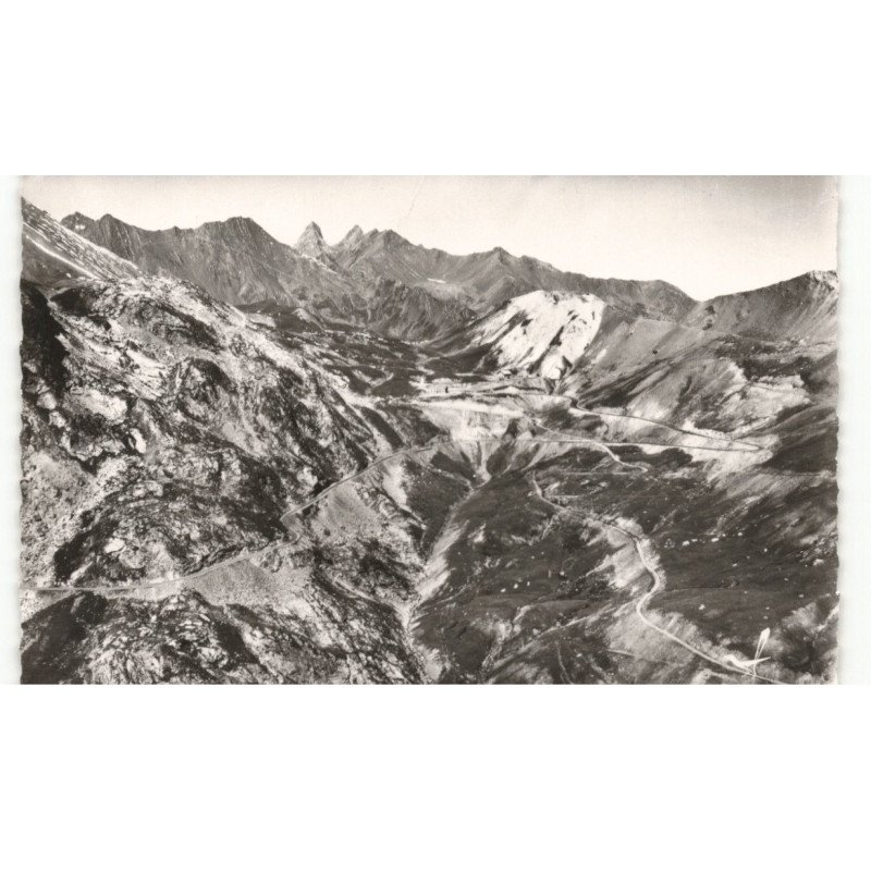 COL DU GALBIER: vue d'ensemble vue aérienne 10X15 - très bon état