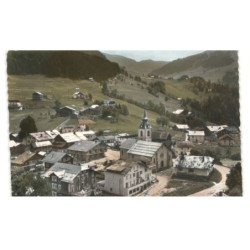 BELLECOMBE: centre du bourg vue aérienne 10X15 - très bon état