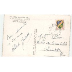LES AVANCHERS: l'hôtel roche-blanche vue aérienne 10X15 - très bon état