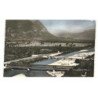 CHAMOUSSET: pont royal sur l'isère et pont du chemin de fer vue aérienne 10X15 - très bon état