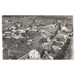 AIGUEBLANCHE: vue générale et bellecombe vue aérienne 10X15 - très bon état