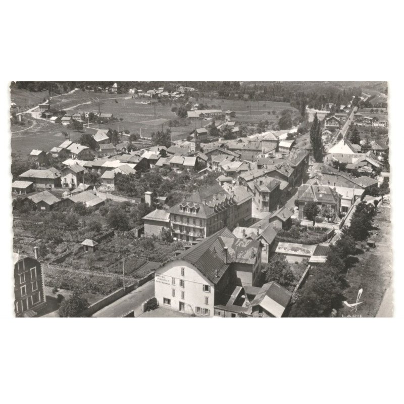 AIGUEBLANCHE: vue générale et bellecombe vue aérienne 10X15 - très bon état