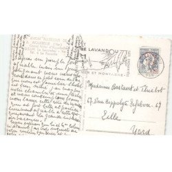 AIGUEBELLE: grand hôtel, U.S.I.M. le lavandou, la fossette, vue aérienne 10X15 - état