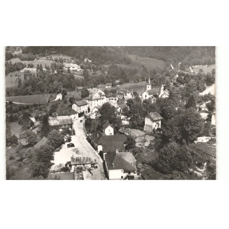 AIGUEBELETTE le LAC: vue générale vue aérienne 10X15 - très bon état