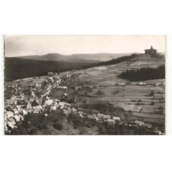 DABO: rocher saint-léon et vue générale vue aérienne 10x15 - très bon état (timbre arraché)