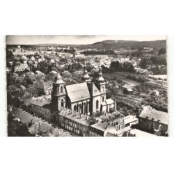 SAINT-AVOLD: l'église vue panoramique vue aérienne 10X15 - très bon état