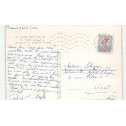 DABO: le rocher, la chapelle saint-léon vue aérienne 10X15 - très bon état