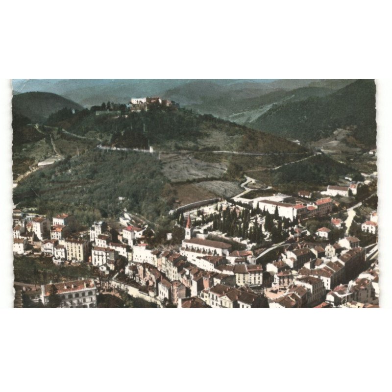 AMELIE-les-BAINS: vue aérienne 10X15 - très bon état