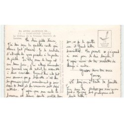 SAINT-AVOLD: le château de la princesse henriette de lorraine vue aérienne 10X15 - très bon état
