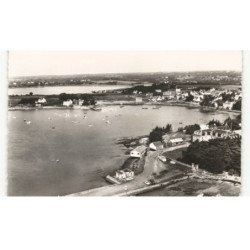 LARMOR-BADEN: vue générale du port vue aérienne 10X15 - très bon état