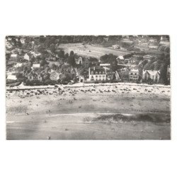LARMOR-PLAGE: plage de toulhars vue aérienne 10X15 - état (timbre arraché)