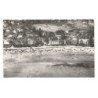 LARMOR-PLAGE: plage de toulhars vue aérienne 10X15 - état (timbre arraché)
