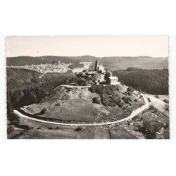 DABO: le rocher, la chapelle saint-léon vue aérienne 10X15 - très bon état