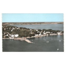 LARMOR-BADEN: le port et l'hôtel coop vue aérienne 10X15 - très bon état