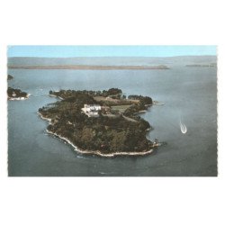 LARMOR-BADEN: l'ile de berder vue aérienne 10X15 - très bon état