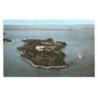 LARMOR-BADEN: l'ile de berder vue aérienne 10X15 - très bon état