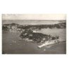 ILE-AUX-MOINES: le port et la pointe de brouel vue aérienne 10X15 - très bon état