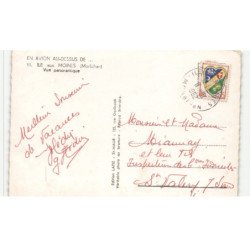 ILE-aux-MOINES: vue panoramique vue aérienne 10x15 - très bon état