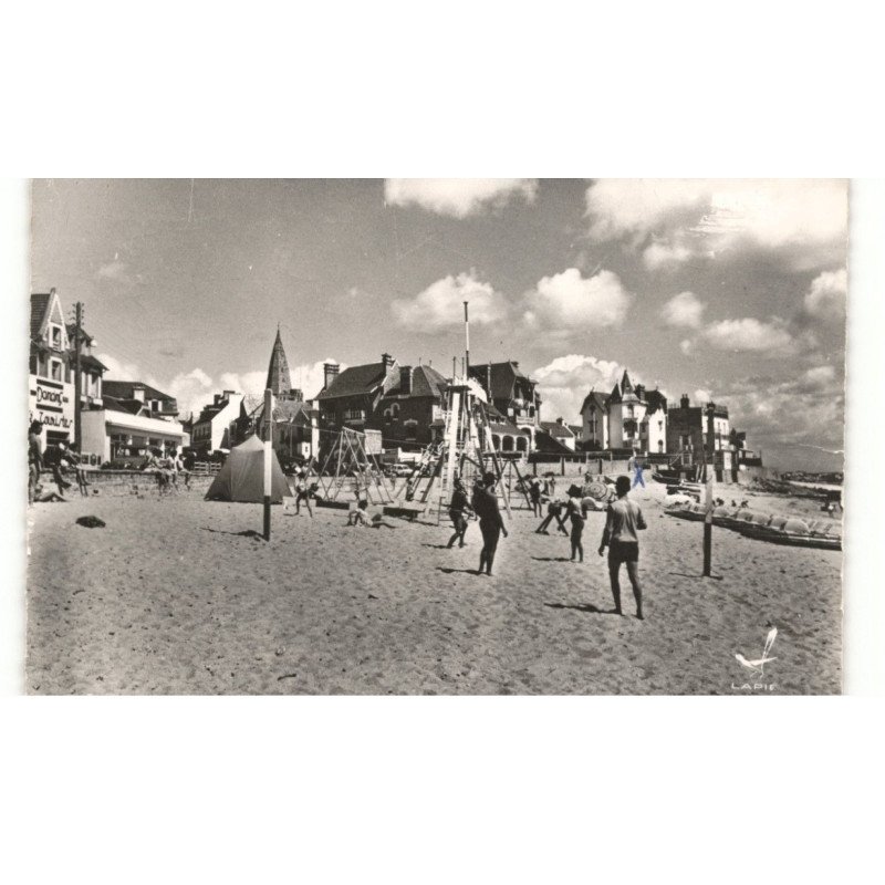 LARMOR-PLAGE: la plage vue aérienne 10x15 - très bon état