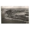 ILE-aux-MOINES: vue générale de l'île vue aérienne 10x15 - état (timbre arraché)