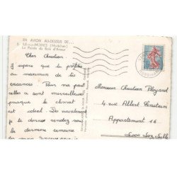 ILE-aux-MOINES: la pointe du bois d'amour vue aérienne 10x15 - très bon état