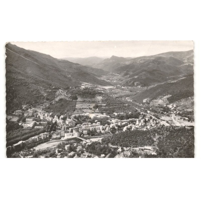 AMELIE-les-BAINS: vue panoramique vue aérienne 10X15 - très bon état