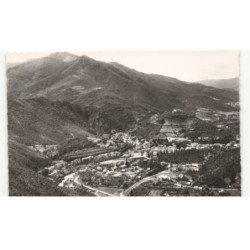 AMELIE-les-BAINS: pont sur le tech, le fort-les-bains, vue générale vue aérienne 10X15 - très bon état