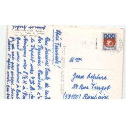 AMELIE-les-BAINS: vallée du vallespir, vue générale vue aérienne 10X15 - très bon état