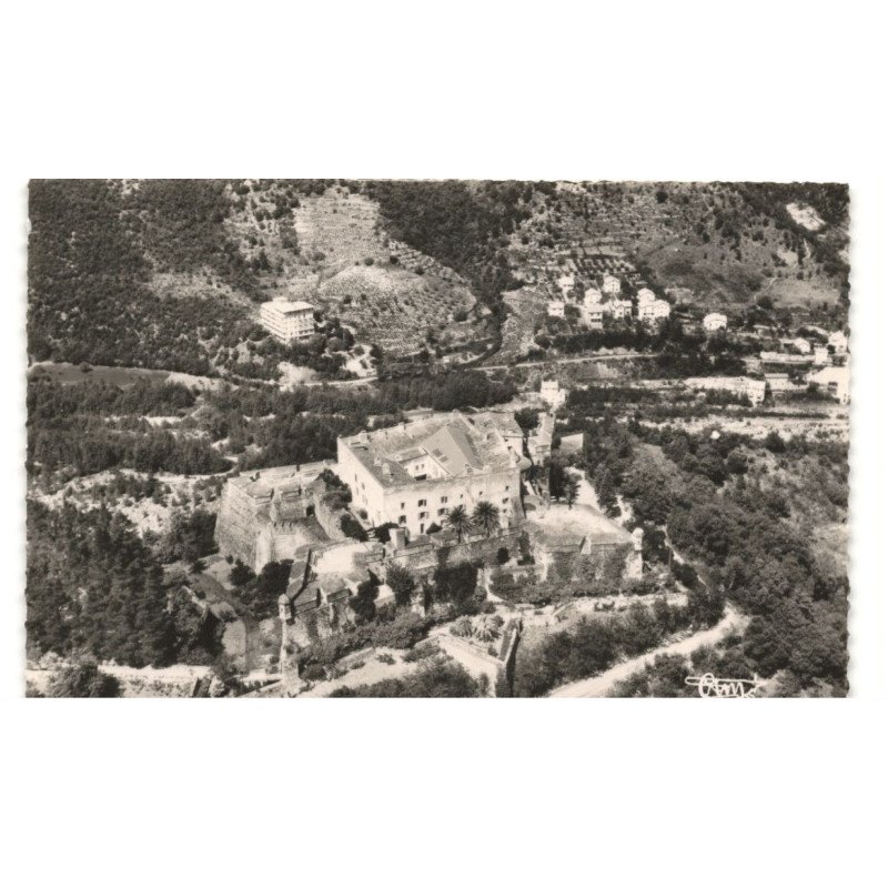 AMELIE-les-BAINS: fort-les-bains et son jardin vue aérienne 10X15 - très bon état