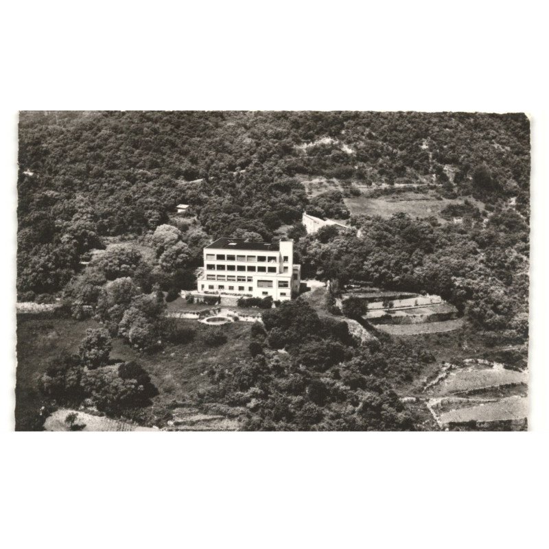 AMELIE-les-BAINS: sanatorium al-sola dans son nid de verdure vue aérienne 10X15 - très bon état