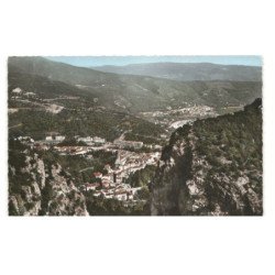 AMELIE-les-BAINS-PALALDA: panorama à travers les gorges montdoni vue aérienne 10X15 - très bon état